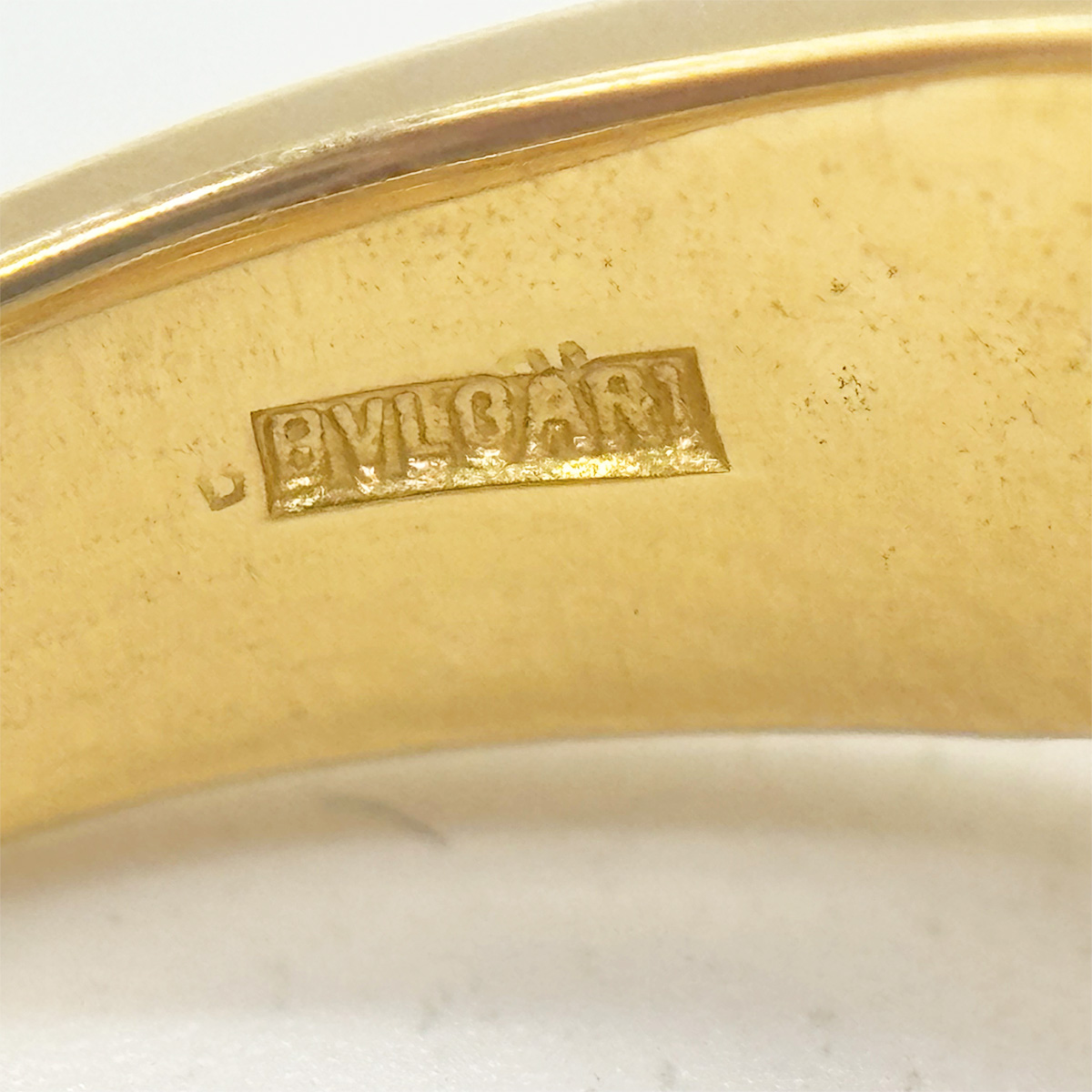 ブルガリ BVLGARI リング ダイヤモンド YG 9号 #50 宝石 【中古】10005503