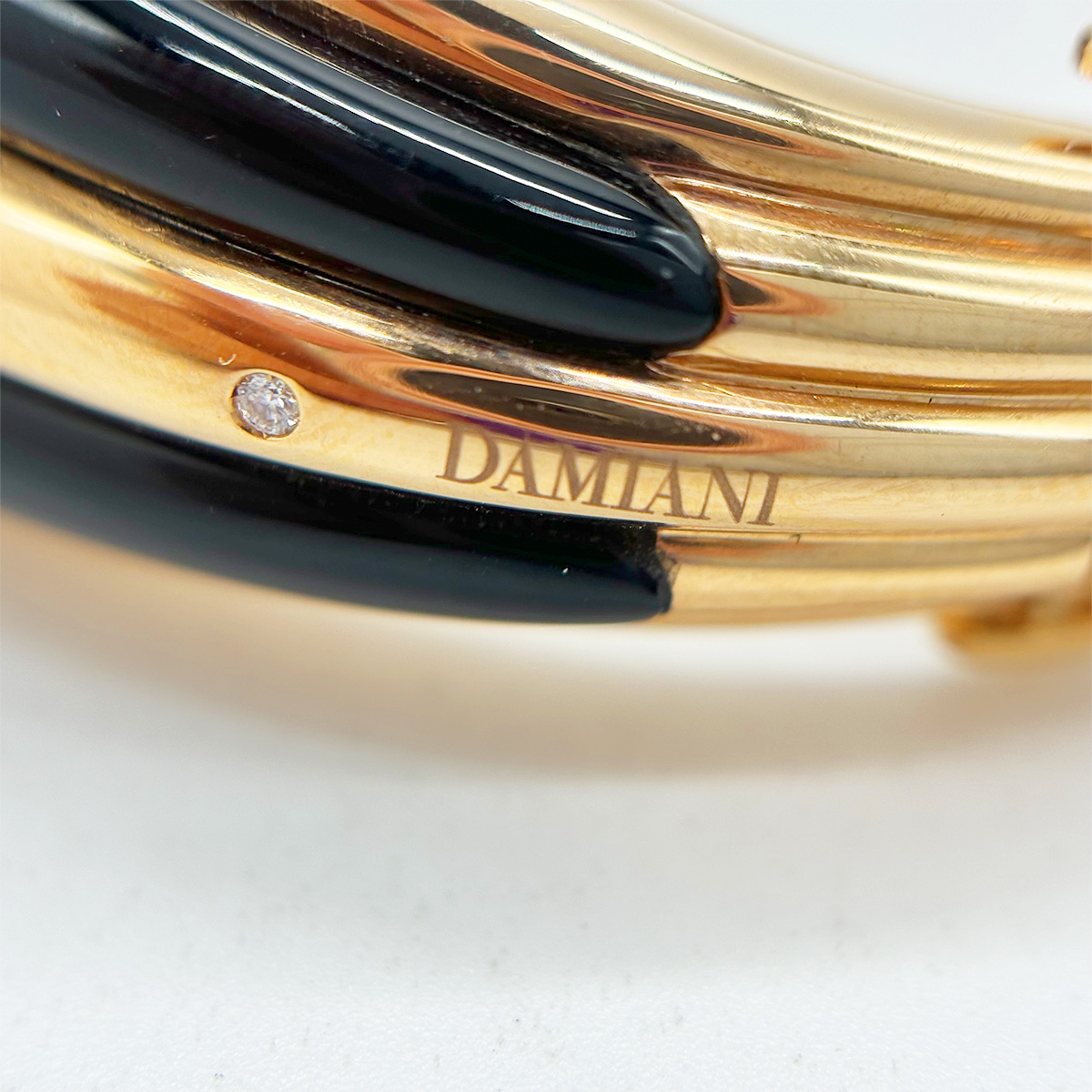 ダミアーニ DAMIANI ブレスレット オニキス PG 長さ約14.5cm 宝石 【中古】10005512